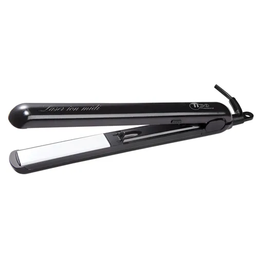 Плойка-випрамляч з іонізацією та з кераміко-турмаліновим покриттям (ширина 20 мм, довжина 95 мм) Laser Ion Midi (колір: Graphite) 100329 TICO Professional