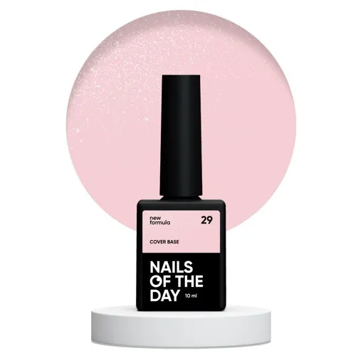 База камуфлююча з шимером, 10 мл №029 Cover Base NEW Formula NAILSOFTHEDAY
