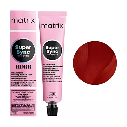 HDRR Тонер для волосся на лужній основі без аміаку, 90 мл SUPER SYNC  Pre-Bonded MATRIX