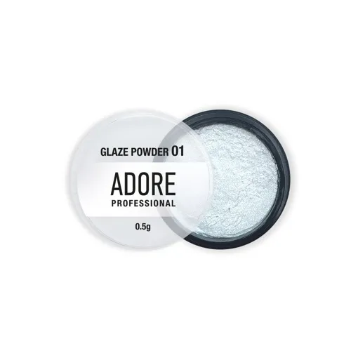 Втирка - глазу для нігтів, 0,5 г №01 Glaze Powder ADORE