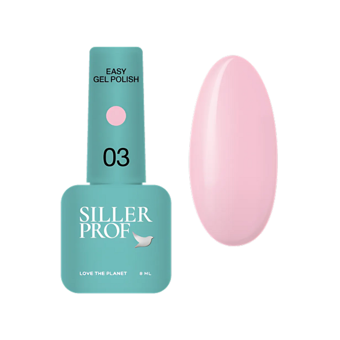 Гель-лак 3в1, 8 мл №03 One-step Easy Gel Polish SILLER Professional