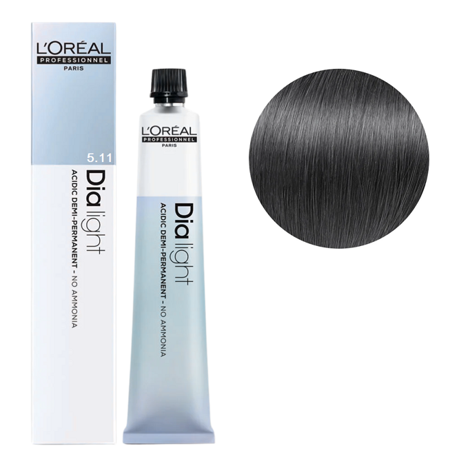 5/11 Фарба-гель тонуюча на кислотній основі без аміаку, 50мл Acidic Gloss Color Dia Light L`Oreal Professionnel