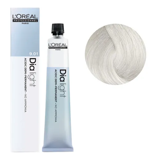9/01 Фарба-гель тонуюча на кислотній основі без аміаку, 50мл Acidic Gloss Color Dia Light L`Oreal Professionnel