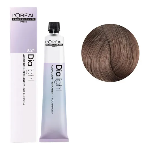 8/21 Фарба-гель тонуюча на кислотній основі без аміаку, 50мл Acidic Gloss Color Dia Light L`Oreal Professionnel