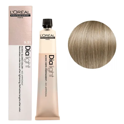 9/31 Фарба-гель тонуюча на кислотній основі без аміаку, 50мл Acidic Gloss Color Dia Light L`Oreal Professionnel