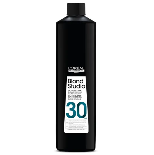 Проявник масляний для пудри Blond Studio 9, 1000мл  9% (30vol)  Oil-Developer (Exclusively For Blond Studio 9) BLOND STUDIO L`Oreal  Professionnel