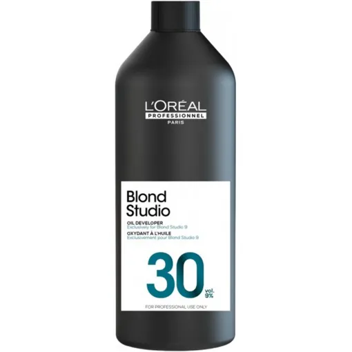 Проявник масляний для пудри Blond Studio 9, 1000мл  9% (30vol)  Oil-Developer (Exclusively For Blond Studio 9) BLOND STUDIO L`Oreal  Professionnel