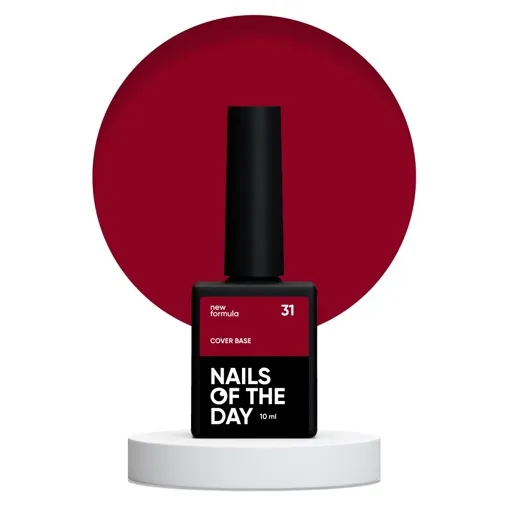 База камуфлююча, 10 мл №031 Cover Base NEW Formula NAILSOFTHEDAY