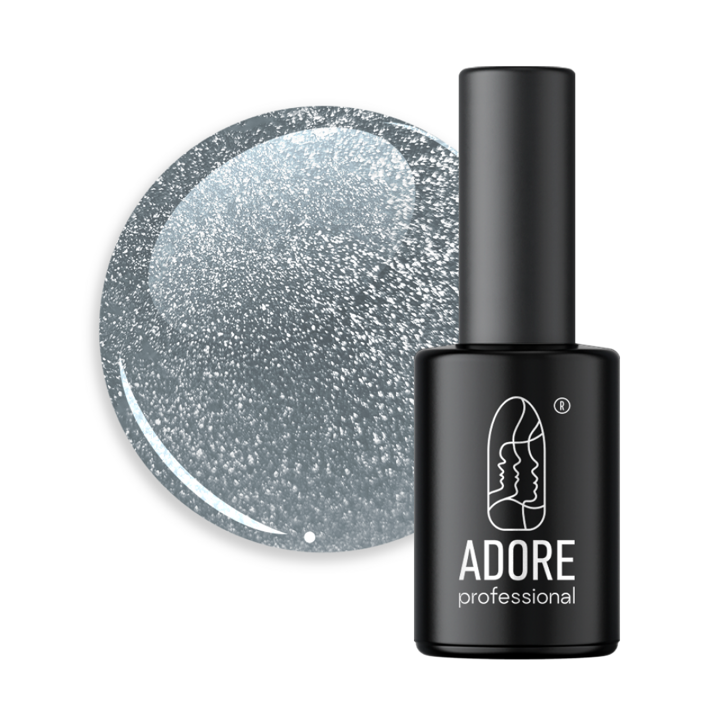 ADORE Cat`s Eye  Cristal Flash Gel Polish Гель-лак котяче око з ефектом діамантового мерехтіння 8мл № С-06