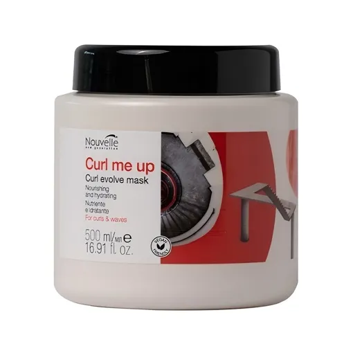 Маска для зволоження та живлення кучерявого волосся, 500 мл Curl evolve mask CURL ME UP Nouvelle