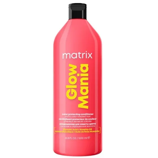 Кондиціонер для захисту кольору і блиску фарбованого волосся,1000 мл Color Protecting Conditioner Glow Mania Total Results MATRIX