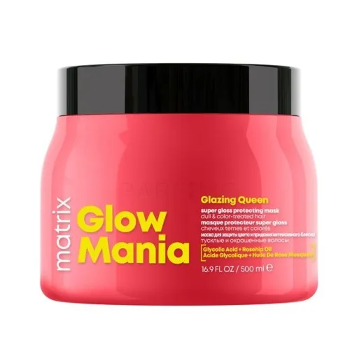 Маска для захисту кольору і блиску фарбованого волосся, 500 мл Glazing Queen Protective Mask Glow Mania Total Results MATRIX