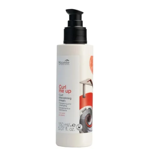 Крем для дисципліни локонів кучерявого волосся, 150 мл Curl disciplining cream CURL ME UP Nouvelle 