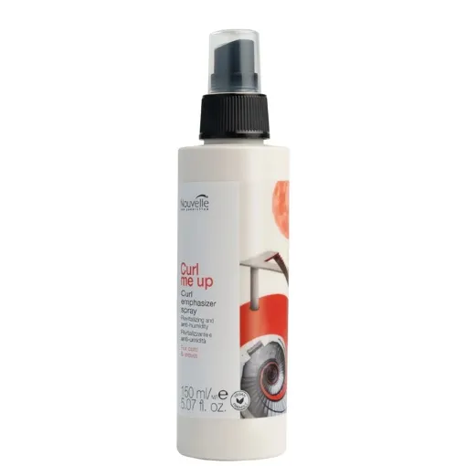 Спрей для відновлення пористого волосся з анти-вологістю, 150 мл Curl emphasizer spray CURL ME UP Nouvelle