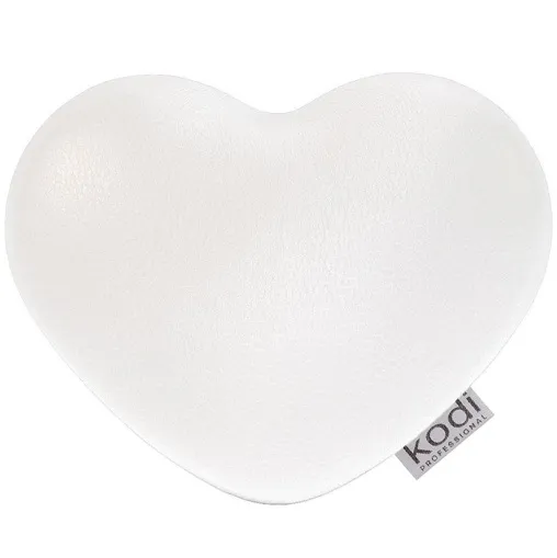 Подушечка під лікоть для майстра, форма: Серце, колір: "White"  KODI Professional