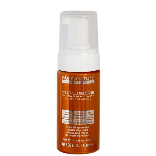 Мус для захисту та відновлення волосся до/після хімічних процедур, 100 мл Mousse NATURE-PLEX Abril et Nature