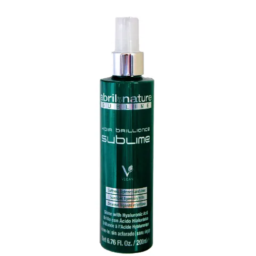 Спрей для інтенсивного блиску пошкодженого волосся, з гіалуроновою кислотою, 200 мл Hair Brilliance SUBLIME Abril et Nature