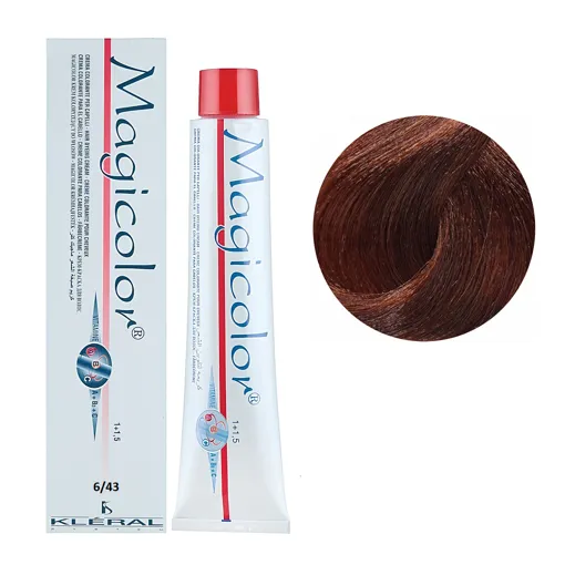 6/43 Стійка перманентна крем-фарба для волосся, 100 мл Magicolor Hair Cream KLERAL System
