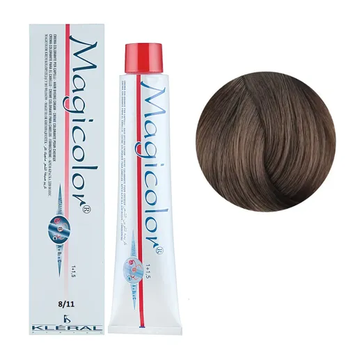 8/11 Стійка перманентна крем-фарба для волосся, 100 мл Magicolor Hair Cream KLERAL System