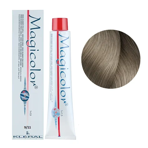 9/11 Стійка перманентна крем-фарба для волосся, 100 мл Magicolor Hair Cream KLERAL System