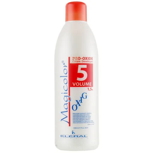 Окислювальна емульсія 1,5% (5 Vol), 1000 мл Magicolor Oxidazing Emulsion Cream KLERAL System