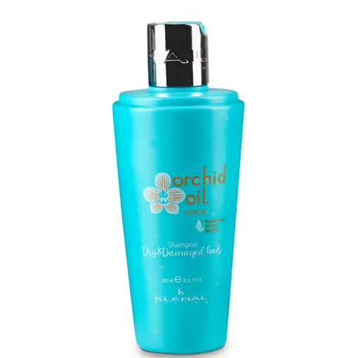 Шампунь відновлювальний безсульфатний для пошкодженого волосся, 300 мл Dry&amp;Damaged hair Shampoo Orchid Oil Keratin Line KLERAL System