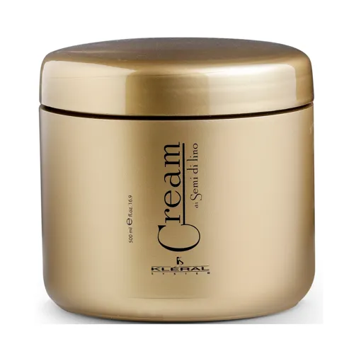 Маска живильна для сухого та пошкодженого волосся з олією льону, 500 мл Cream Semi Di Lino Line KLERAL System