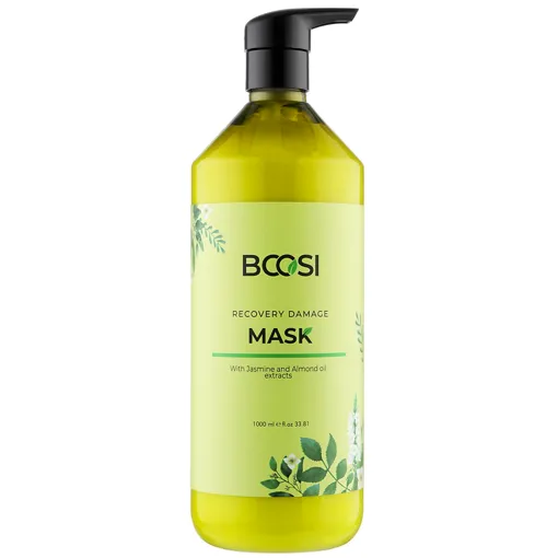 Маска для відновлення волосся з мигдальною олією, 1000 мл Recovery Damage Mask Bcosi Line KLERAL System