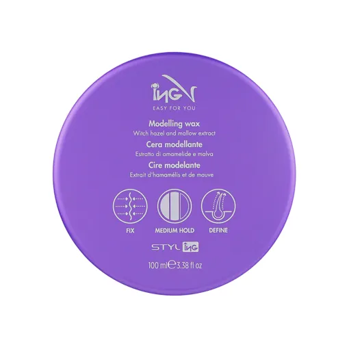 Віск- павутиння моделювальний середньої фіксації, 100 мл Modelling wax STYLing ING Professional