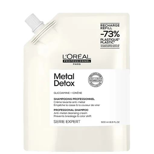 Шампунь проти металевих накопичень, 500 мл (Refil) Shampoo Metal Detox Serie Expert L`Oreal Professionnel