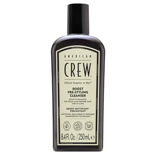Шампунь для об&rsquo;єму перед укладанням для чоловіків з тонким волоссям, 250 мл Boost Pre-styling Cleanser Shampoo Hair &amp; Body American Crew