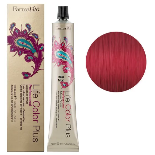 Червоний мікстон (RED) Фарба для волосся 100 мл.Life Color Plus FarmaVita