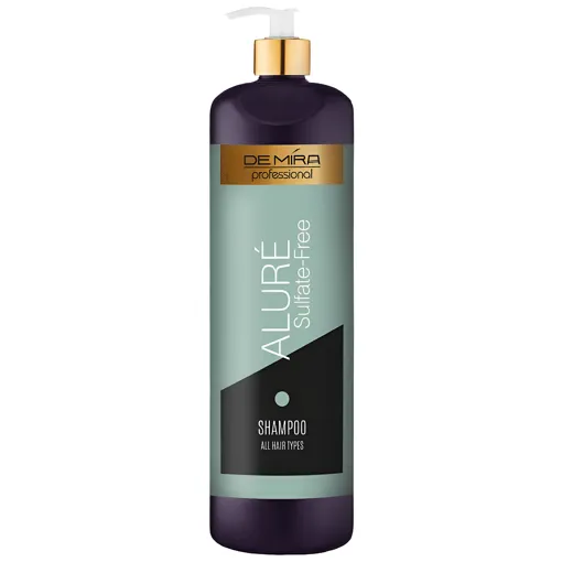Шампунь безсульфатний щоденний для всіх типів волосся, 1000 мл Shampoo Sulfate-Free ALURE DEMIRA Professional