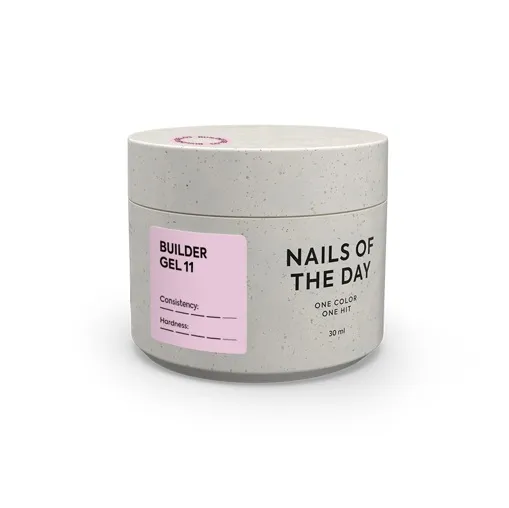 Гель для нарощування нігтів, 30 мл №011 Колір: Світло-рожевий Builder Gel NAILSOFTHEDAY