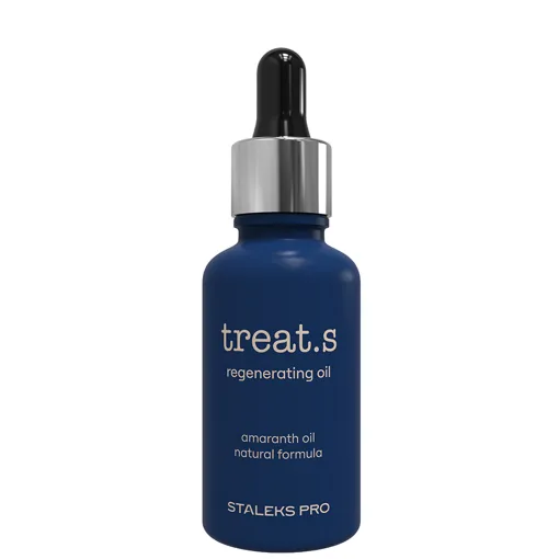 Олія відновлювальна для шкіри стоп під час педикюру з насінням амаранту, 30 мл (ROT-30) Regenerating Oil treat.s STALEKS PRO