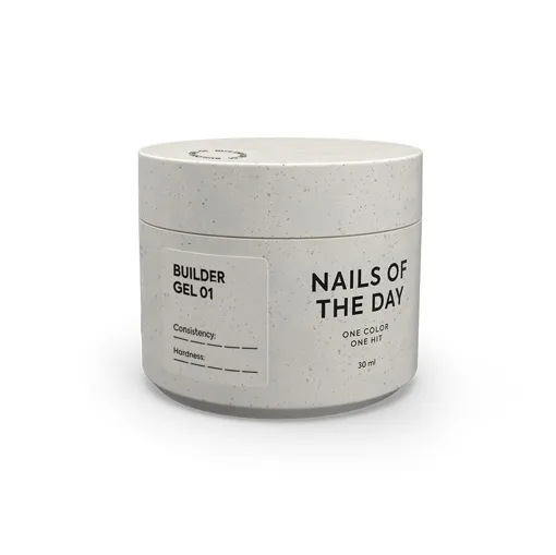Гель для нарощування нігтів, 30 мл №001 Колір: Прозорий Builder Gel NAILSOFTHEDAY