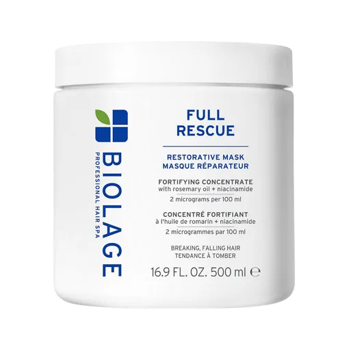 Маска відновлювальна для зміцнення та ущільнення волосся з олією розмарину, 500 мл Restorative Mask FULL RESCUE BIOLAGE Hair Spa MATRIX