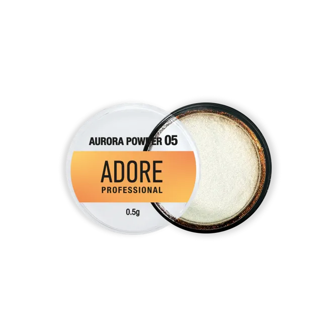 Втирка-хамелеон для нігтів, 0,5г №05 Aurora Powder ADORE