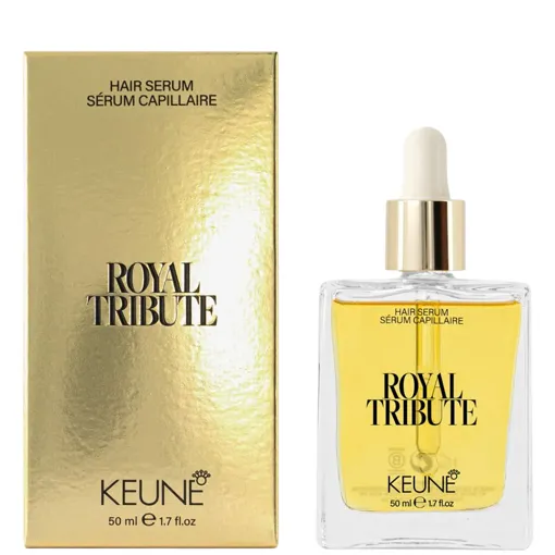 Сироватка, що розгладжує та&nbsp;надає&nbsp;блиск&nbsp;волоссю, 50 мл Hair Serum ROYAL TRIBUTE KEUNE