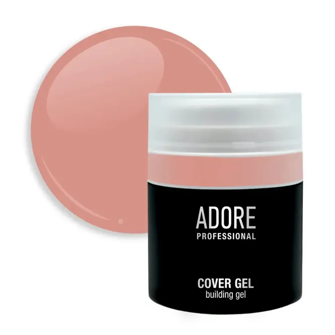 Гель для нарощування з помпою №09, 30g Cover Building Gel  ADORE