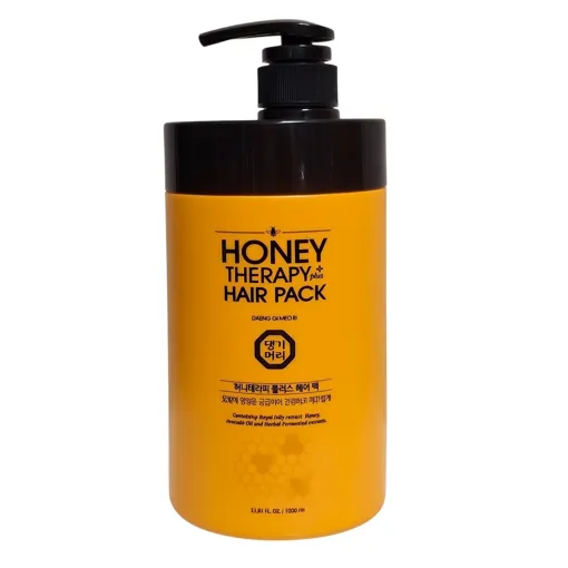 Маска "Mедова терапія ПЛЮС " для відновлення волосся, 1000 мл Honey Intensive Hair Mask Plus DAENG GI MEO RI