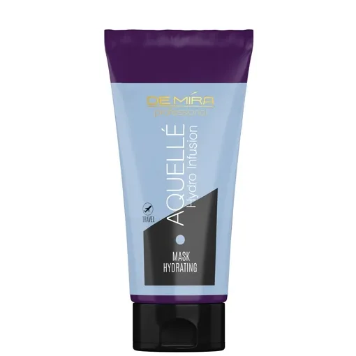 Маска зволожувальна для всіх типів волосся, 90 мл Mask Hydrating Hydro Infusion AQUELLE DEMIRA Professional