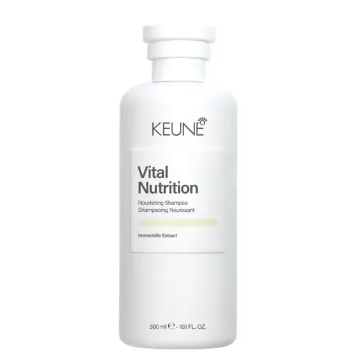 Шампунь відновлювальний для пошкодженого волосся "Основне живлення", 300 мл Shampoo Vital Nutrition Care KEUNE