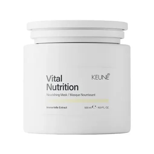 Маска для інтенсивного відновлення пошкодженого волосся "Основне живлення", 500 мл Mask Vital Nutrition Care KEUNE