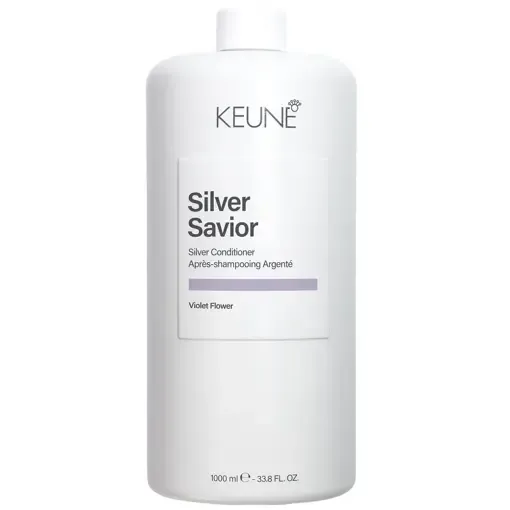 Кондиціонер з фіолетовими пігментами для нейтралізації жовтизни "Срібний блиск", 1000 мл Conditioner Silver Savior Care KEUNE