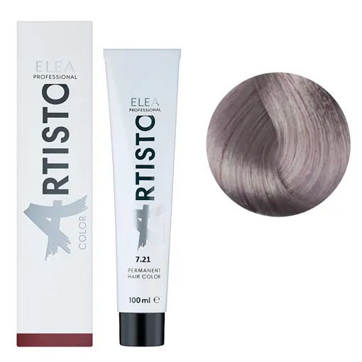 7/21 (8/22) Стійка крем-фарба для волосся, 100 мл Permanent Hair Color ARTISTO ELEA Professional
