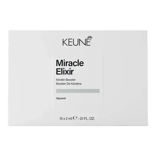 Кератиновий бустер "Дивовижний еліксир", 15*2 мл Keratin Booster Miracle Elixir Care KEUNE
