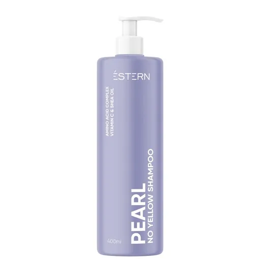 Шампунь антижовтий для догляду за світлим волоссям, 400 мл No Yellow Shampoo PEARL ESTERN jNOWA Professional