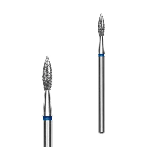 Фреза діамантова ПОЛУМ&rsquo;Я ГОСТРЕ СИНЄ діаметр 2,3 мм / робоча частина 8 мм EXPERT (FA11B023/8) STALEKS PRO