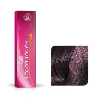 55/06 світлий коричневий натурально-фіолетовий Інтенсивне тонування волосся 60 мл  COLOR TOUCH PLUS Wella Professionals